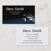 営業車のとサービス 名刺 (正面/裏面)