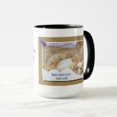 嗅ぎ回る猫ちゃん マグカップ (正面右)