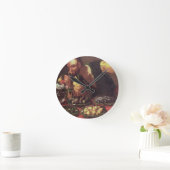 嗅覚 ラウンド壁時計 (ホーム)