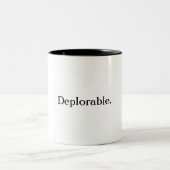 嘆かわしいコーヒー・マグ ツートーンマグカップ (中央)
