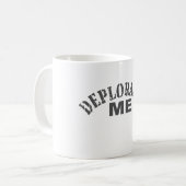 嘆かわしい大統領2016年のための切札-私 コーヒーマグカップ (正面左)