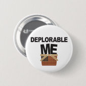 嘆かわしい私 缶バッジ (正面&裏面)