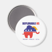 嘆かわしい米国 マグネット (正面/裏面)