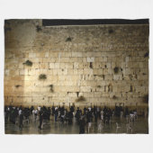 嘆き壁 フリースブランケット (正面(横))