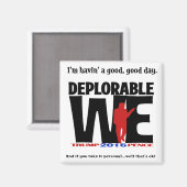 嘆き悲しむ人は幸せだ言おもしろいい方。 マグネット (正面/裏面)