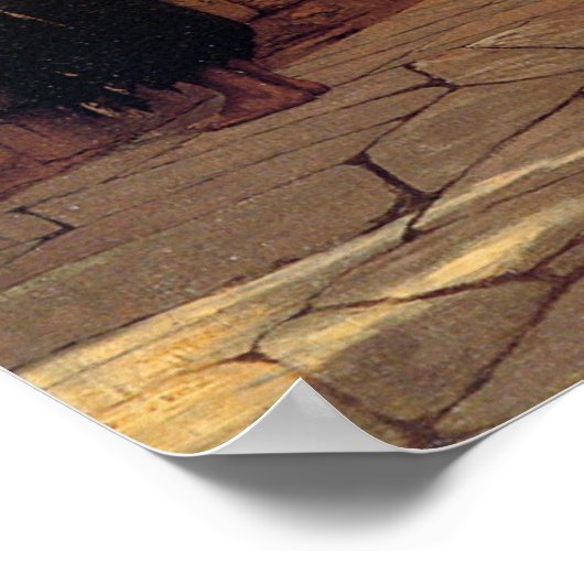 嘆き悲しむ壁 ポスター (角)