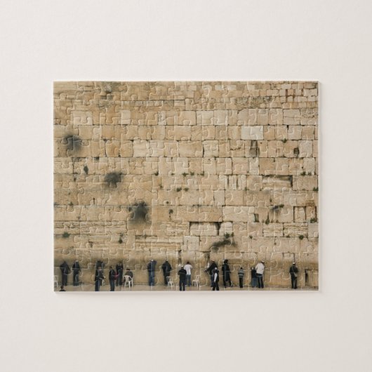 嘆き祈悲しむ壁の人々 ジグソーパズル (横)