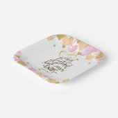 嘆き3:22彼の忠実な愛バレンタイン ペーパープレート (傾斜あり)