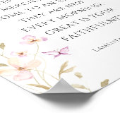 嘆き3:22-23主の堅い愛 ポスター (角)