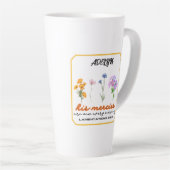 嘆き3:23彼の業態は新しいパーソナライズされたマグカップ カフェラテマグ (右アングル)