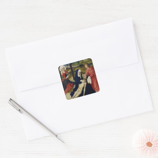 嘆き スクエアシール (封筒)