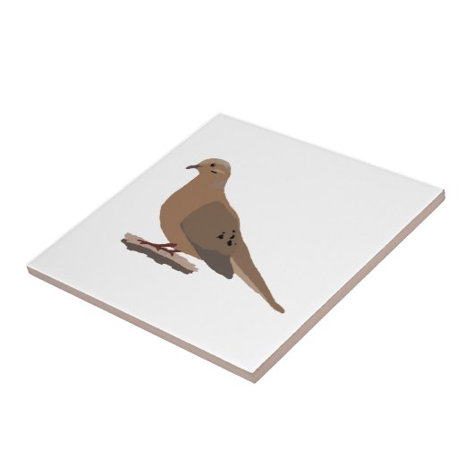 嘆くこと、愛またはカメの鳩のデジタルによって描かれる鳥 タイル (側面)