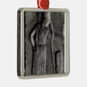 嘆くアテーナーのレリーフ、浮き彫り、c.460 メタルオーナメント (右)