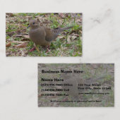 嘆く鳩かカメは地面で潜りました 名刺 (正面/裏面)