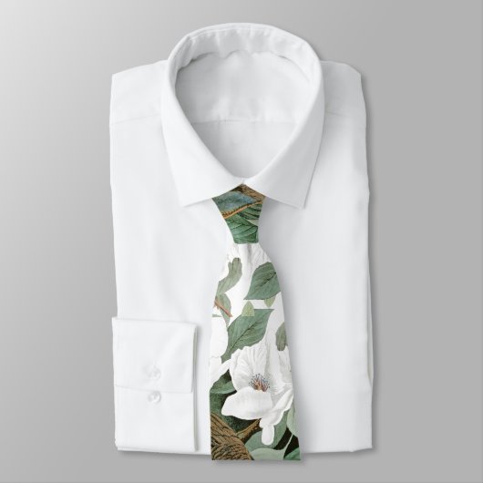 嘆く鳩の鳥の花のAudubonの野性生物のタイ ネクタイ (タイ)