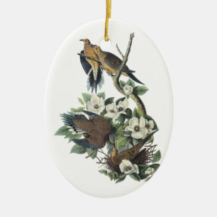 嘆く鳩、ジョンAudubon セラミックオーナメント