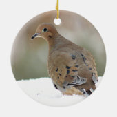 嘆く鳩 セラミックオーナメント (裏面)