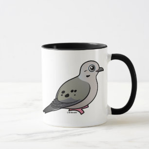嘆く鳩 マグカップ