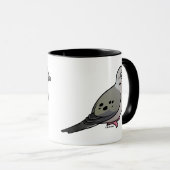 嘆く鳩 マグカップ (正面右)
