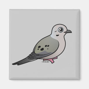 嘆く鳩 マグネット
