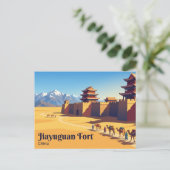 嘉峪関 中国 ポストカード (スタンド正面)