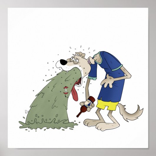 嘔吐犬 ポスター (正面)