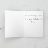 嘔吐/ケーキが必要食べ:スキン&ボーン話シリーズ カード (内部)