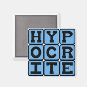 嘘つき偽善者 マグネット (正面/裏面)