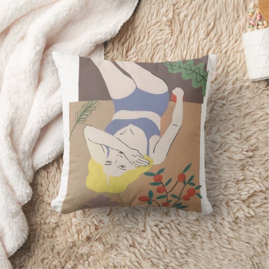 嘘つき女 クッション (ブランケット)