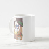 嘘つき女 コーヒーマグカップ (正面左)