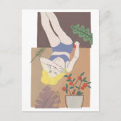 嘘つき女 ポストカード (正面)