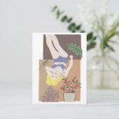 嘘つき女 ポストカード (スタンド正面)