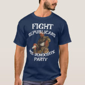 嘘つき民主党自由平等リバティ Tシャツ (正面)