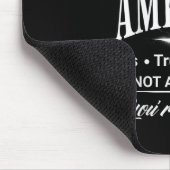 嘘つき、お前はクビだ トランプ政権 非倫理 マウスパッド (コーナー)