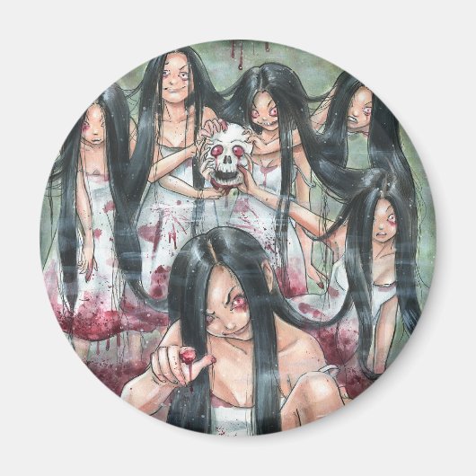 嘘つき！ゴシック磁石 マグネット (正面)