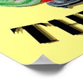 嘘のポスターを落とす ポスター (角)