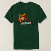 嘘の女性vs2 tシャツ (デザイン正面)