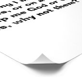 「嘘の法」のポスター フォトプリント            (角)