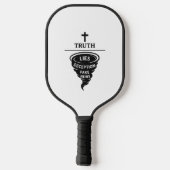 嘘の真相 ピックルボールラケット (裏面)