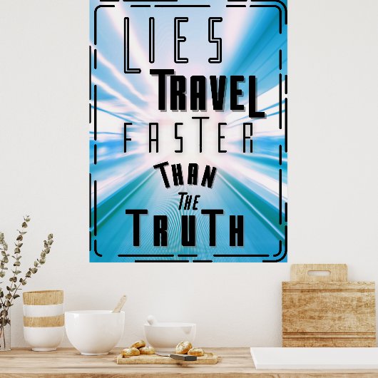 嘘は真実より速く走る ポスター (キッチン)