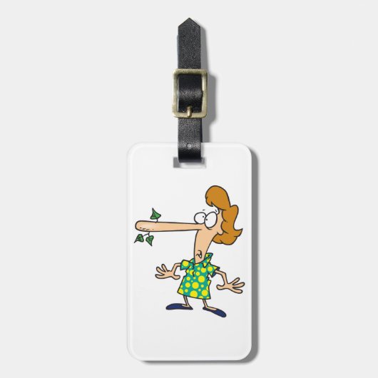 嘘をついた人 ラゲッジタグ (正面縦)