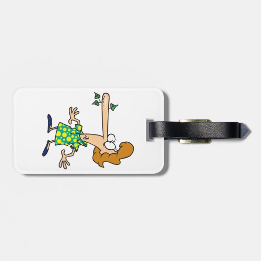 嘘をついた人 ラゲッジタグ (裏面横)