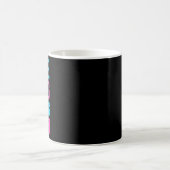 嘘をついて間違ったステッカーを作る コーヒーマグカップ (中央)