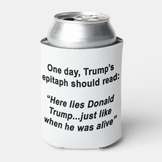 嘘をつくトランプ 缶クーラー (缶正面)