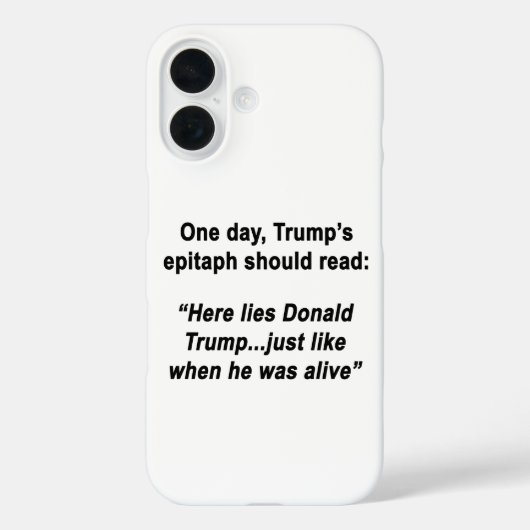 嘘をつくトランプ Case-Mate iPhoneケース (裏面)