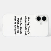 嘘をつくトランプ Case-Mate iPhoneケース (裏面 (横))