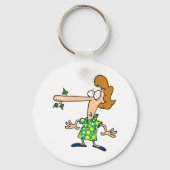 嘘をつく人 キーホルダー (正面)