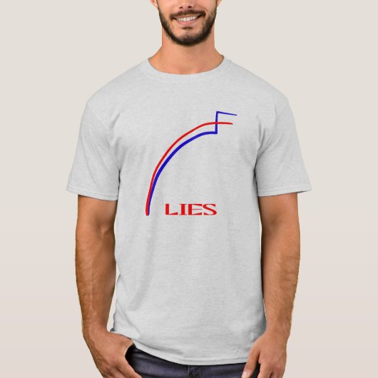 嘘 Tシャツ (正面)