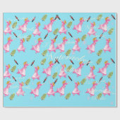 嘲りのNutcrackerBalletクララの踊りの包装紙 ラッピングペーパー (フラット)