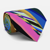 嘲笑のレトロ数々の色のストライプネックタイ ネクタイ (ロール)